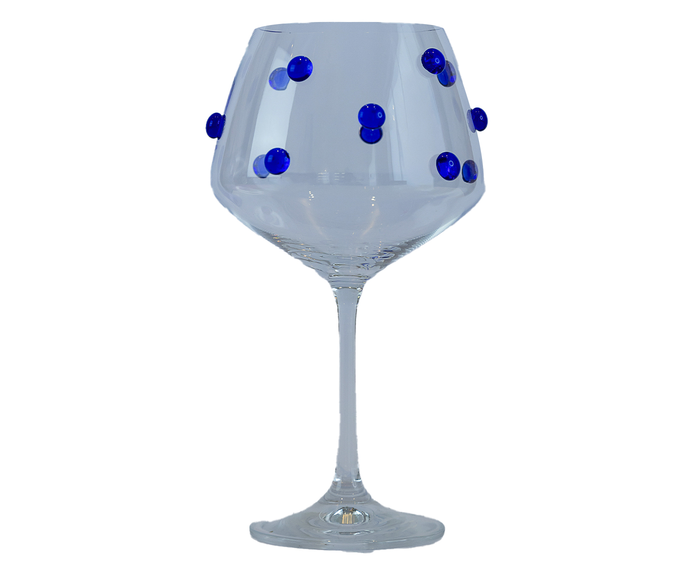 Ta&ccedil;a Triangular Gemas Azul Noite image number 0