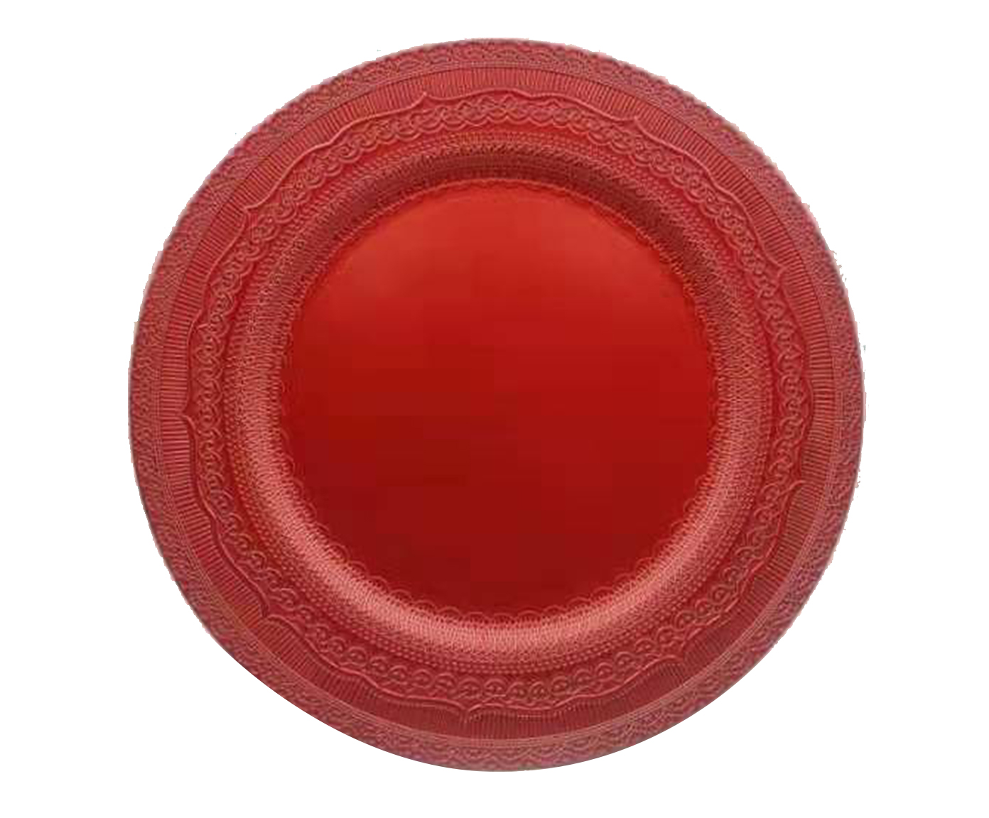 Sousplat Fosco - Vermelho image number 0