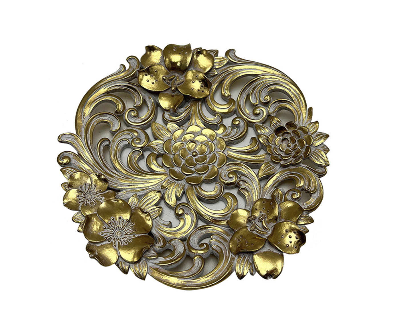 Bandeja Decorativa Exquis Dourado - image 0