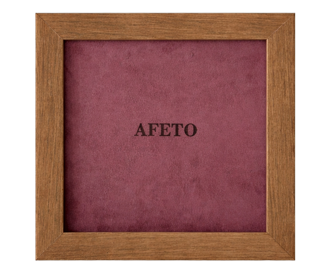 Quadro "Afeto" Camur&ccedil;a Vinho image number 0