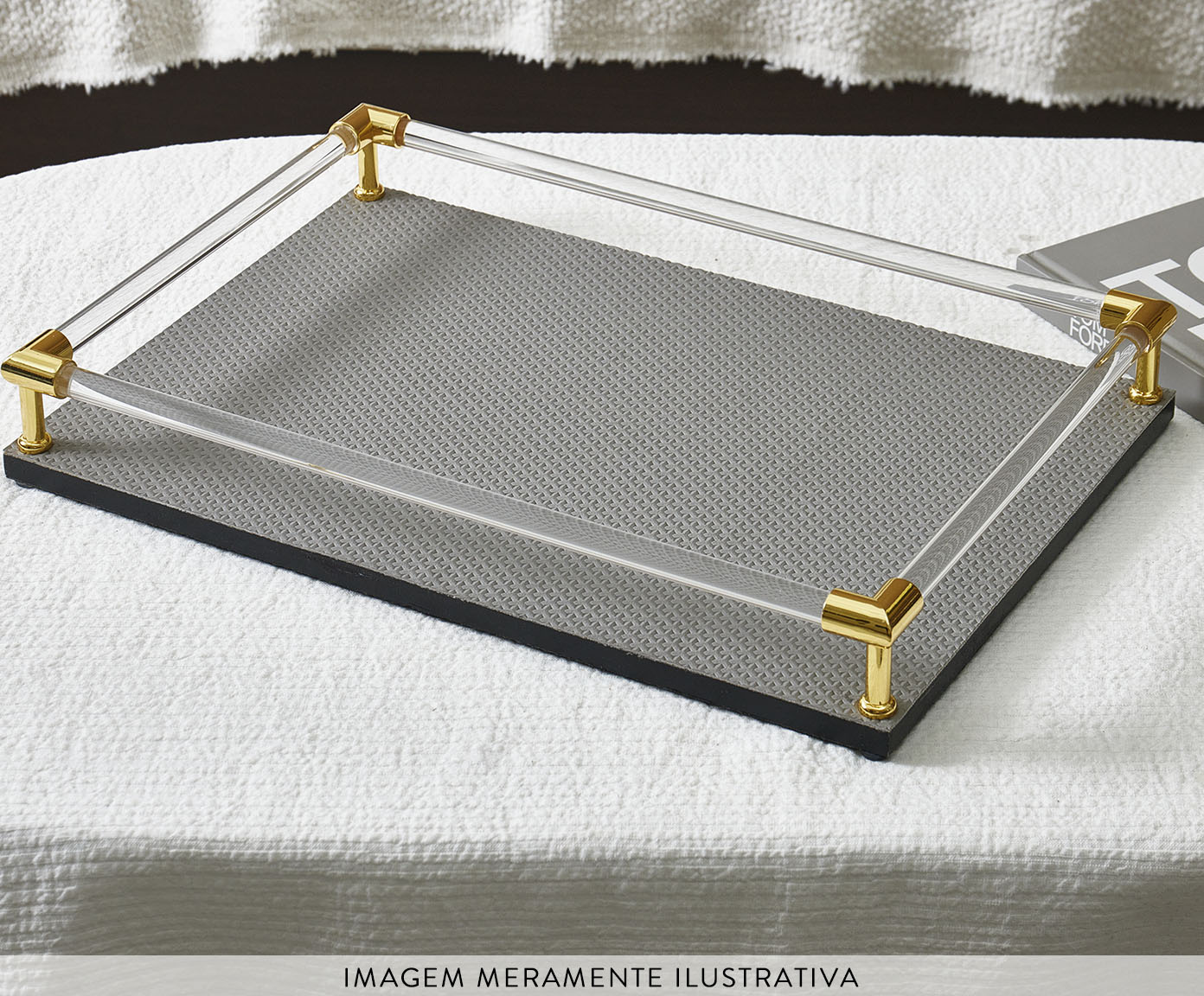 Bandeja Kunsti - Cinza - image 1