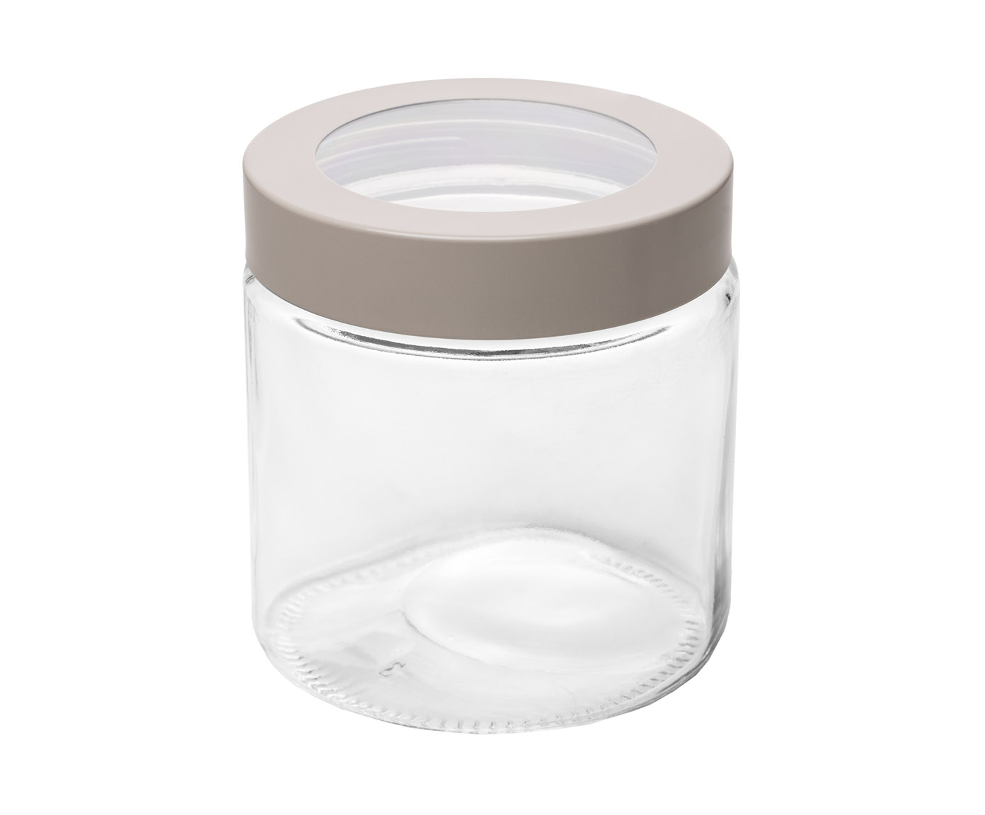 Pote com Visor na Tampa Basic Bege - 880ml - image 0
