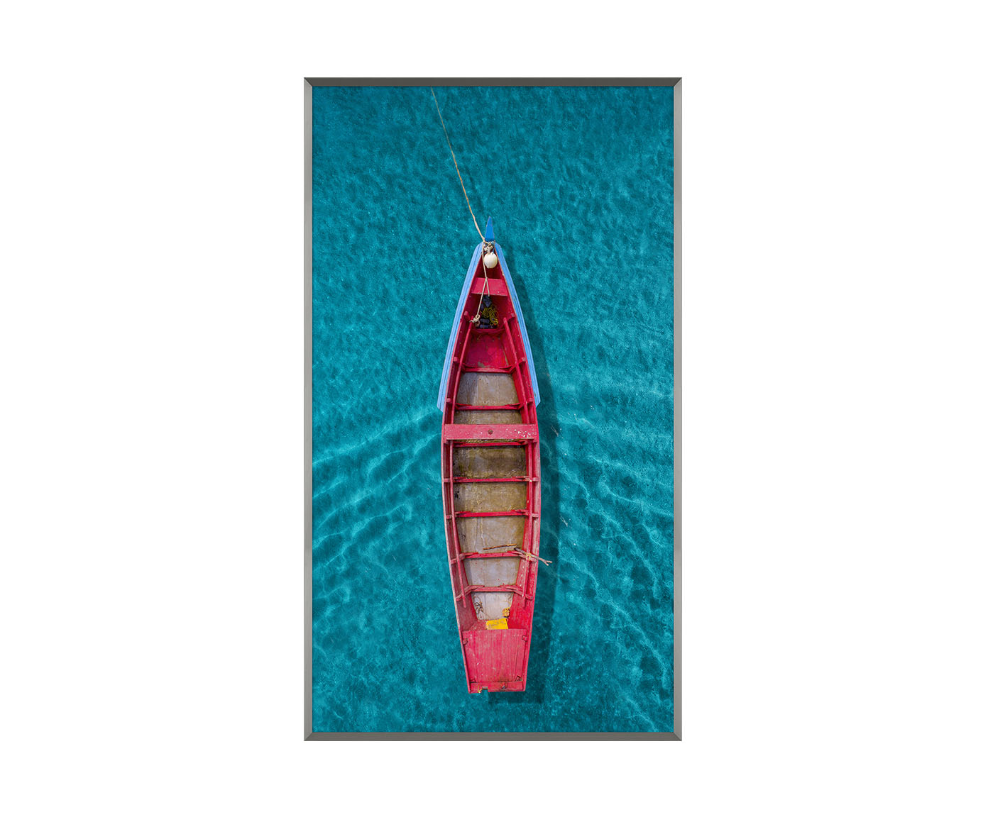 Quadro &Aacute;gua do Mar Canoa Vermelha - Reinaldo Giarola - image 0