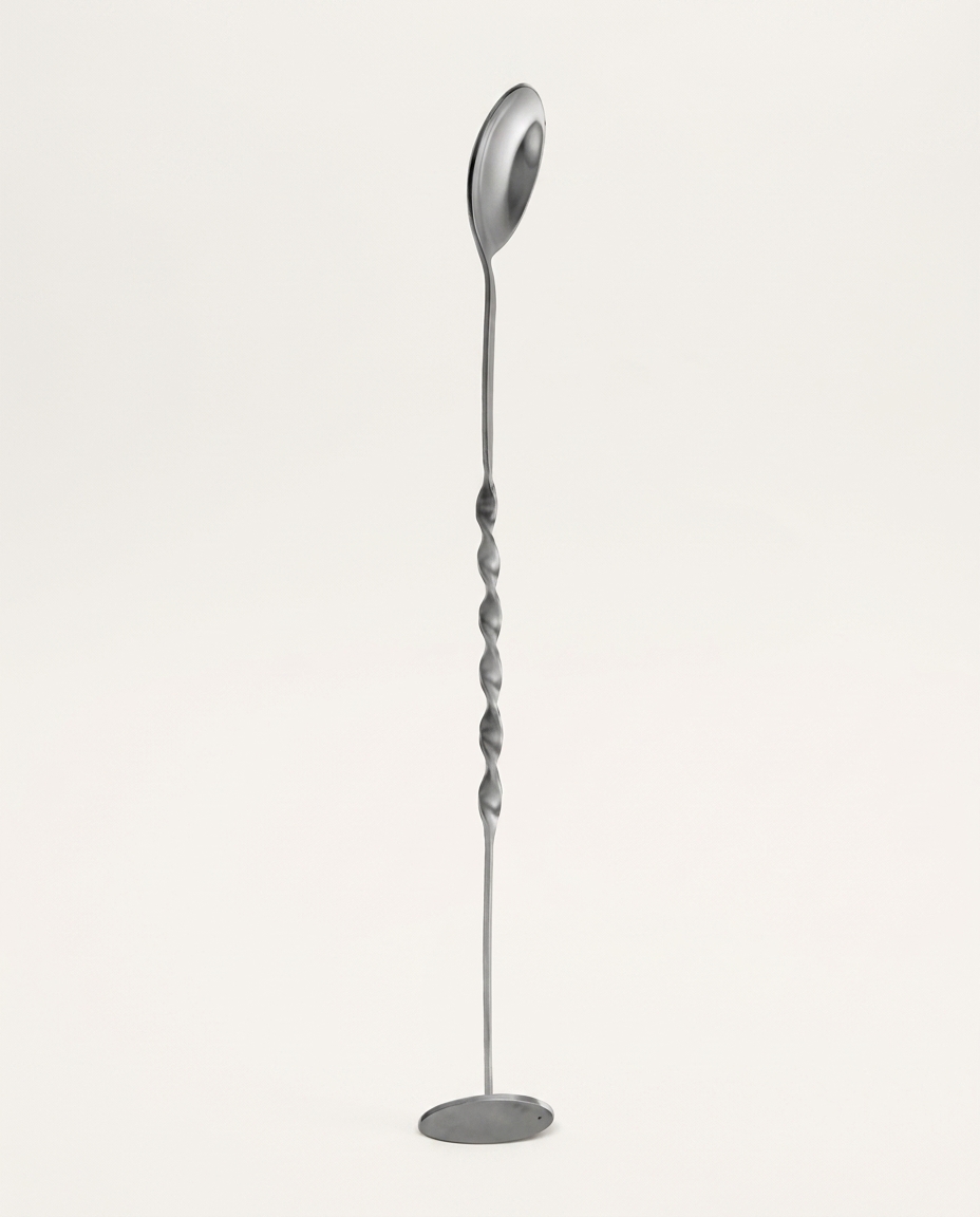 Colher e Macerador em Inox Bailarina Prateada - image 0