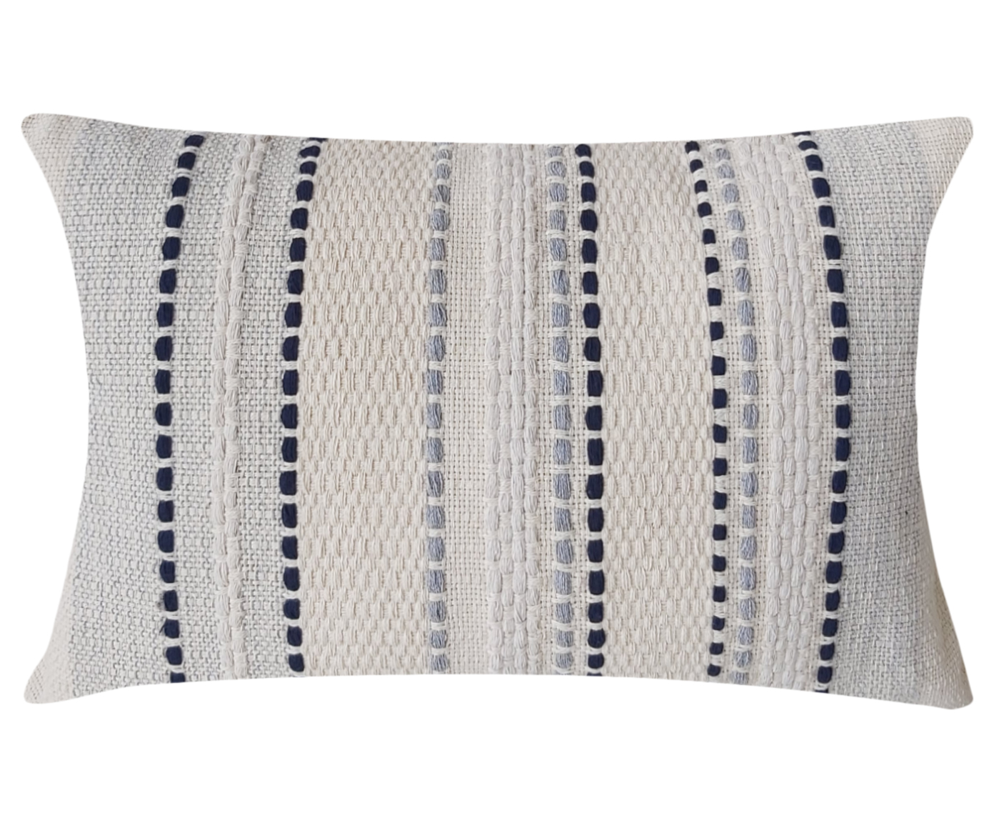 Capa de Almofada Baguete Minsk Freya - Azul Marinho - image 0