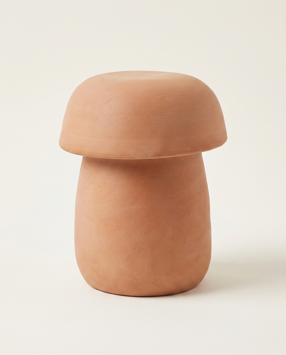 Adorno Cogumelo Terracota - G image number 3