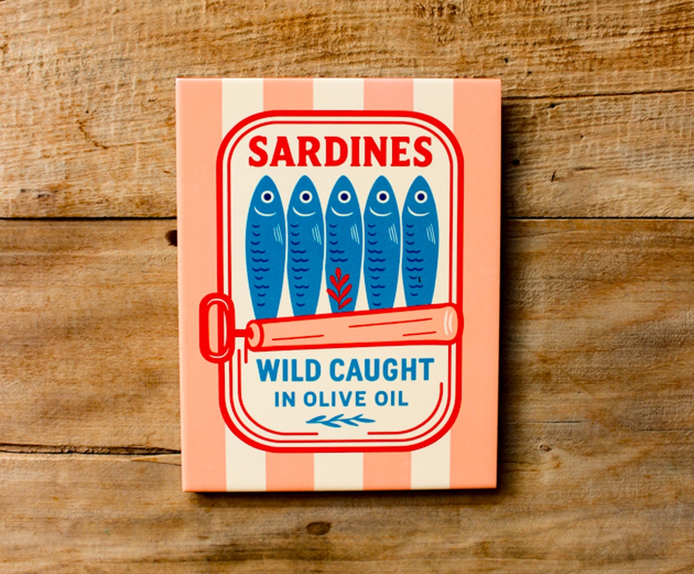 Azulejo Decorativo "Sardines" image number 1