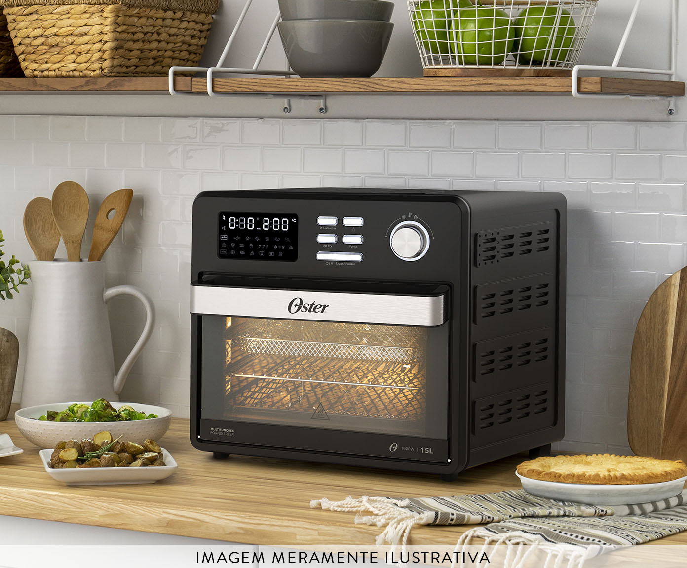 Forno e Fryer Multifun&ccedil;&otilde;es Oster image number 2