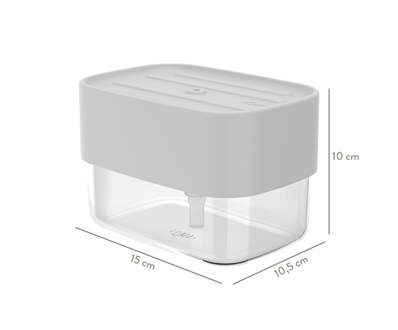 Dispenser de Detergente e Organizador Viana - Branco image number 2