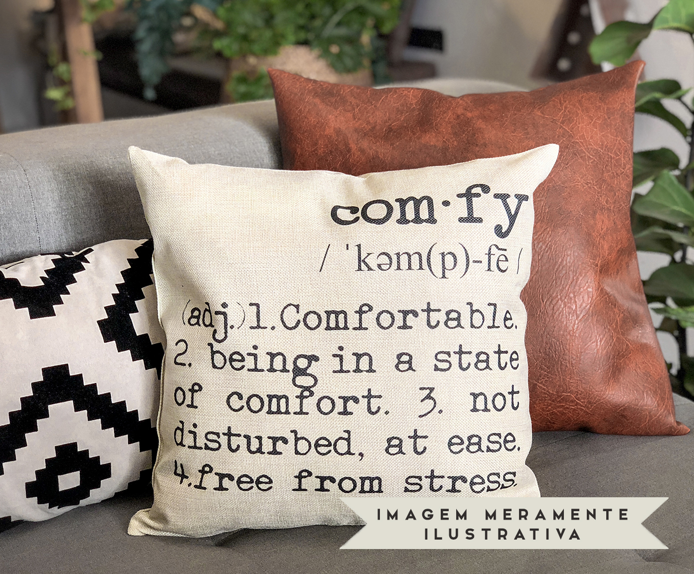 Capa de Almofada Comfy image number 3