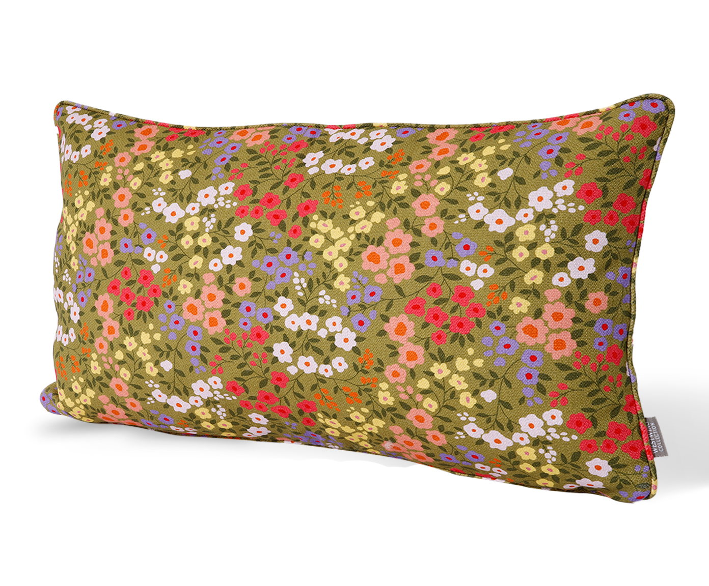 Capa de Almofada Retangular com Cordon&ecirc; Floral Ceci Colorida image number 2
