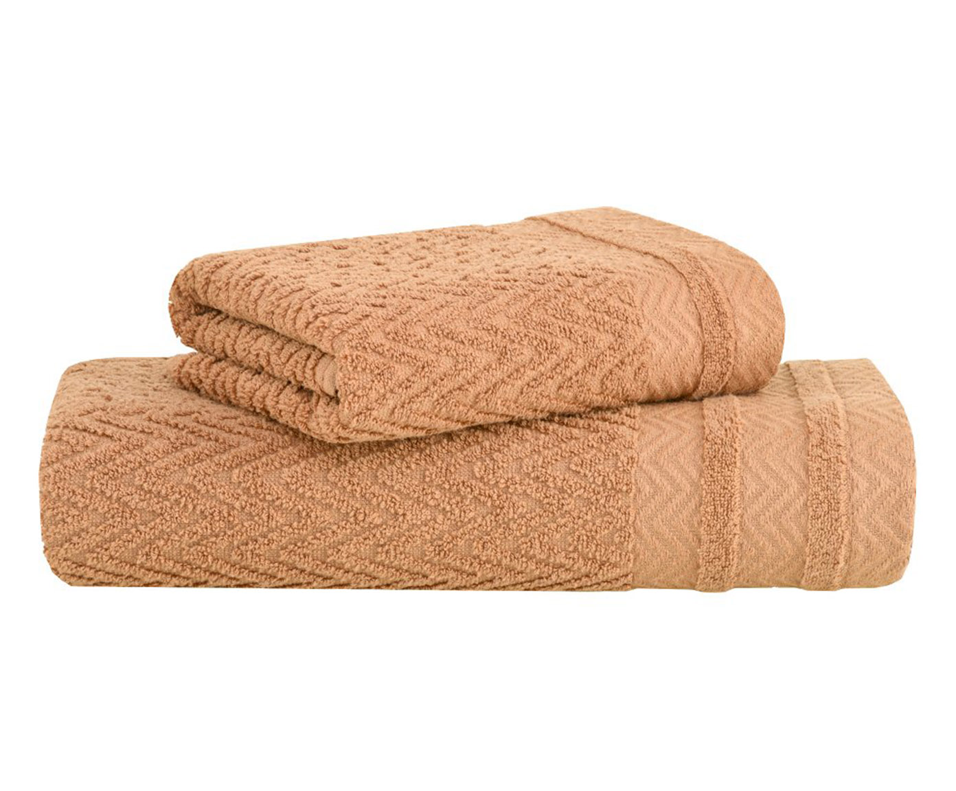 Jogo de Toalhas Soul Extra Soft Caramelo 2 pe&ccedil;as - image 0