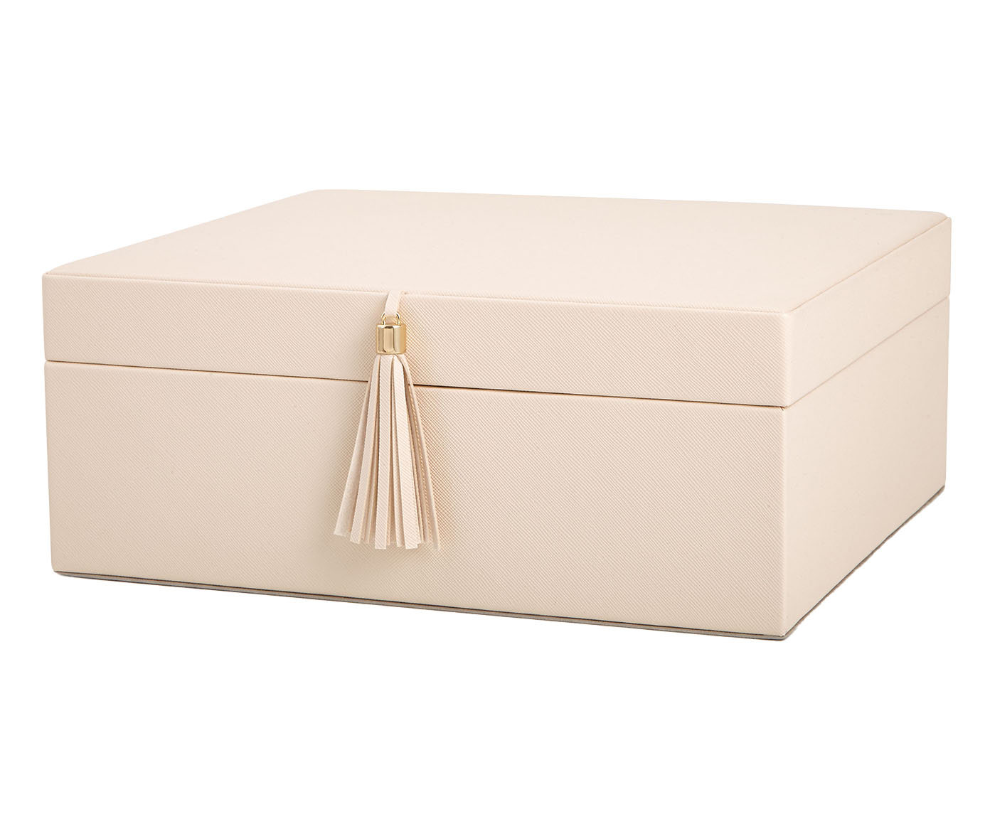 Caixa Decorativa Maior Keesha Off White image number 0