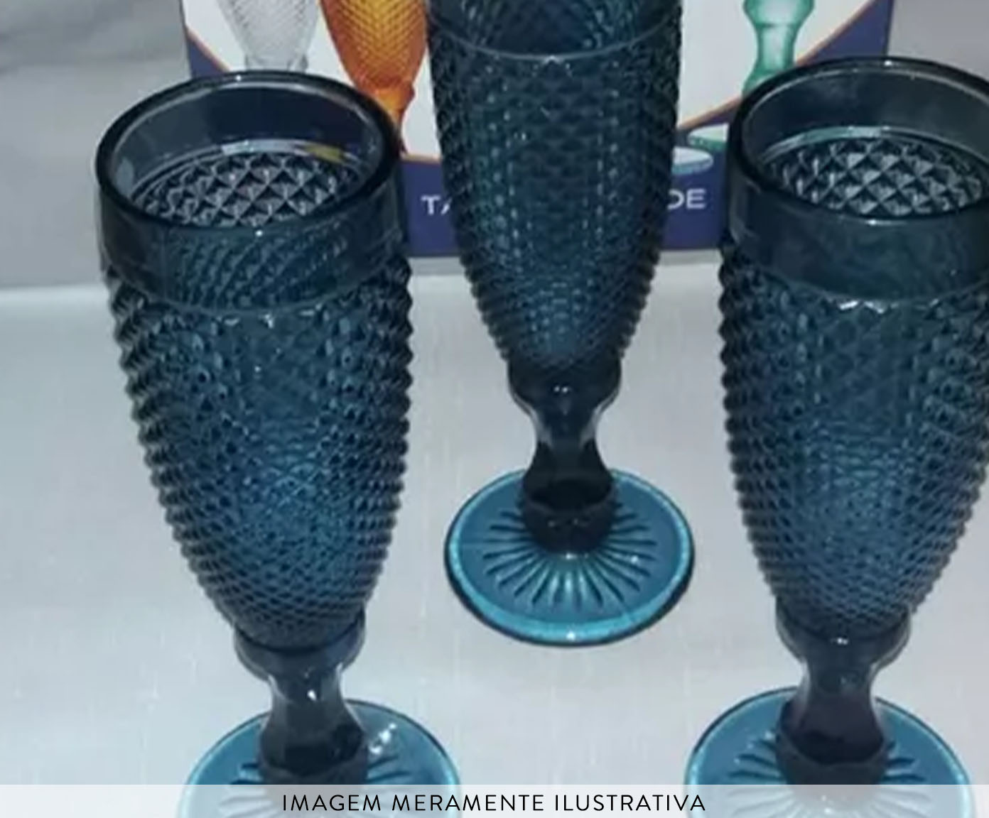 Ta&ccedil;a Bico de Jaca Azul - image 1