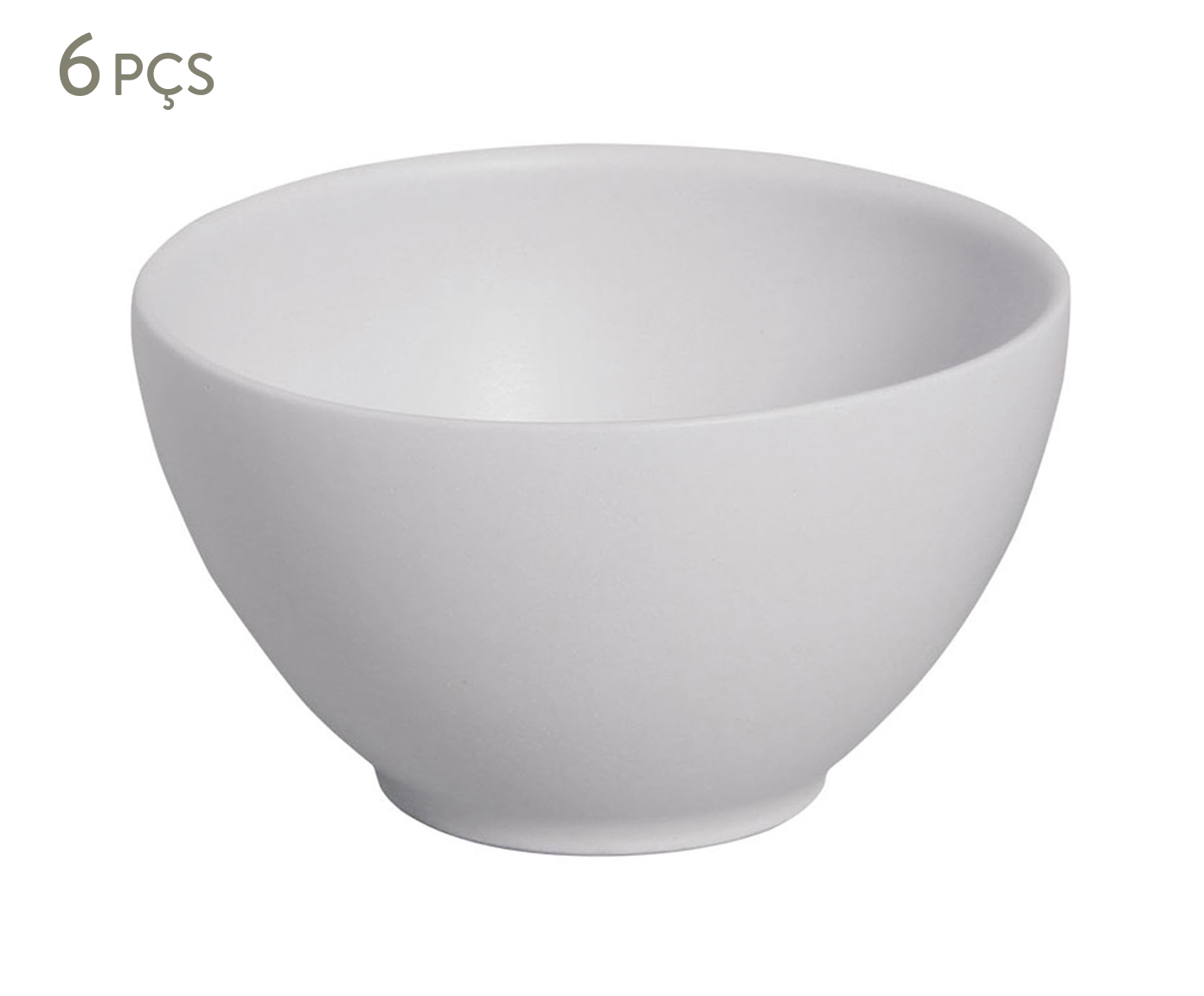Jogo de Bowls Coup Stoneware Vit Cinza - image 0