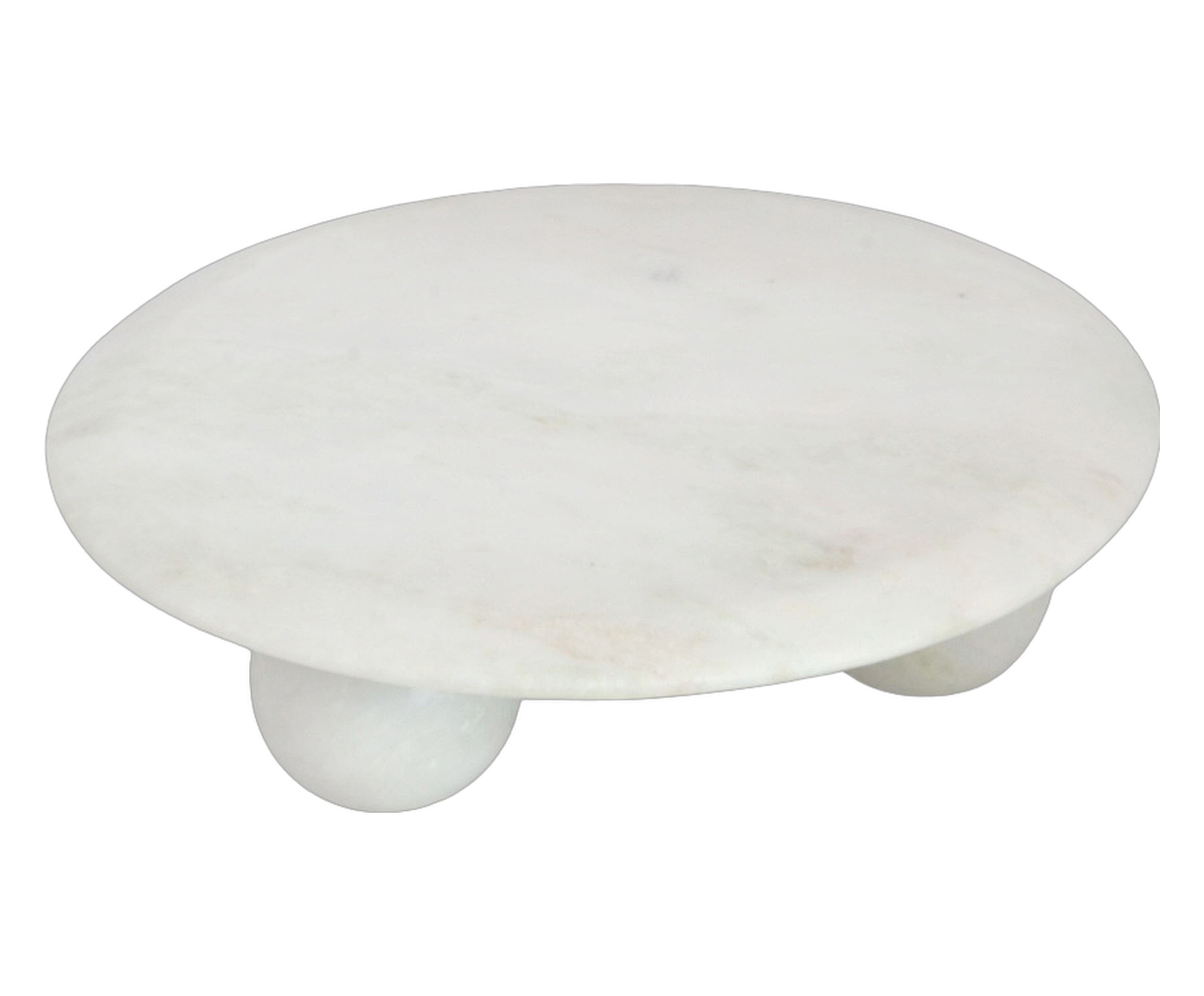 Bandeja Decorativa Lucent Branco e Cinza image number 1