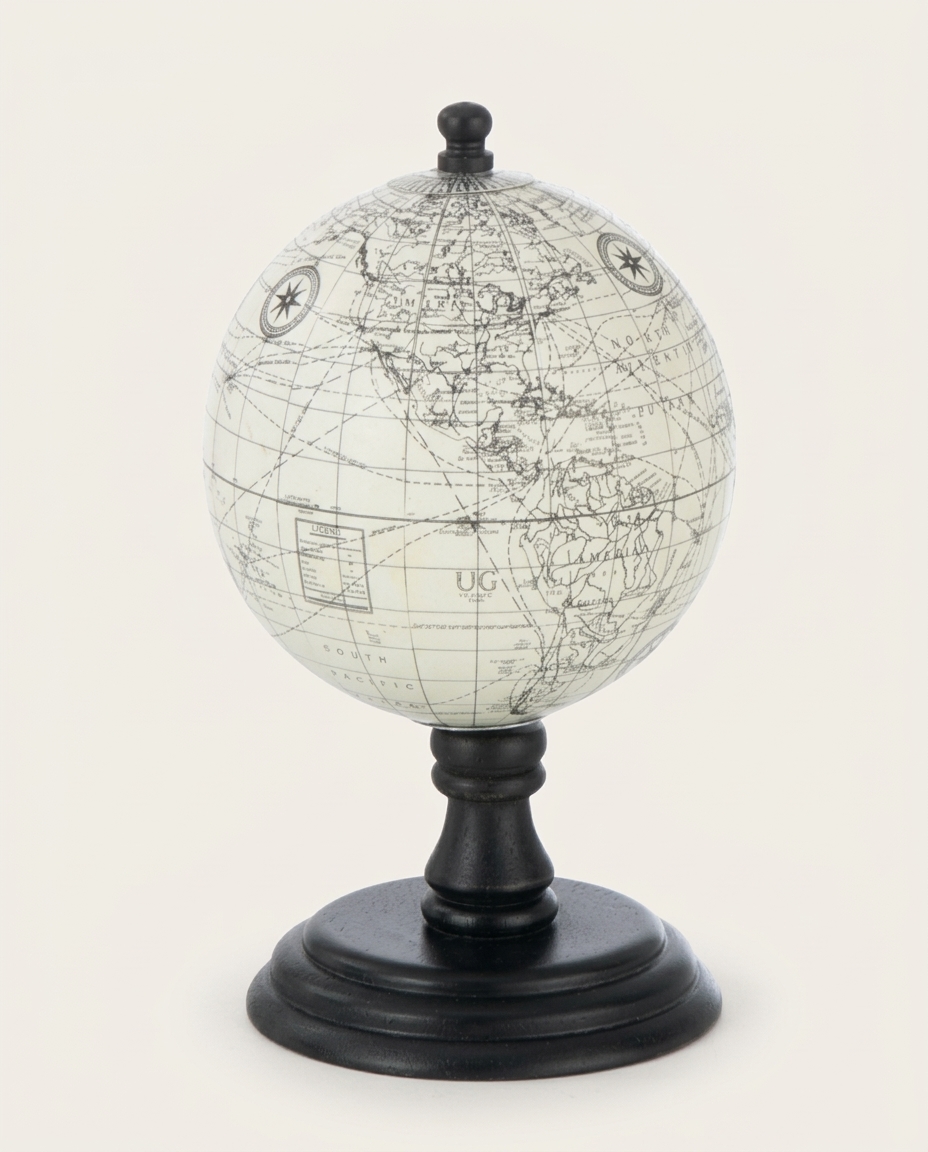 Globo decorativo Viat&atilde; Branco - image 0