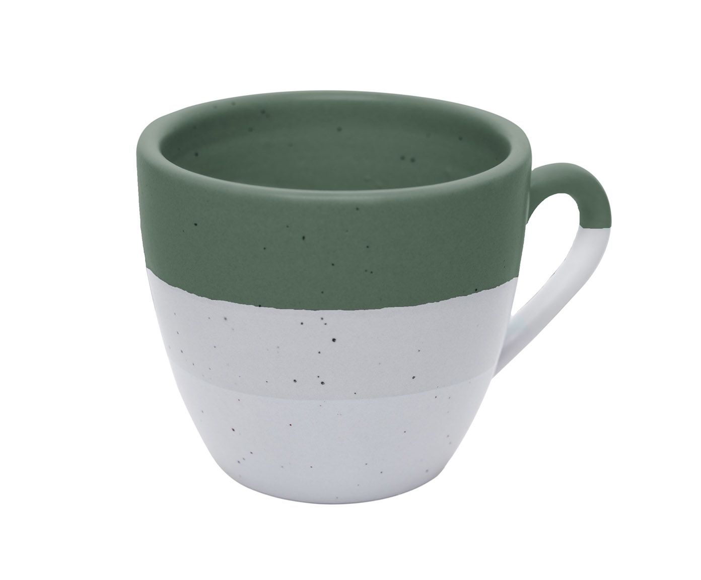 Caneca de Cer&acirc;mica Ombr&eacute; Verde - image 0