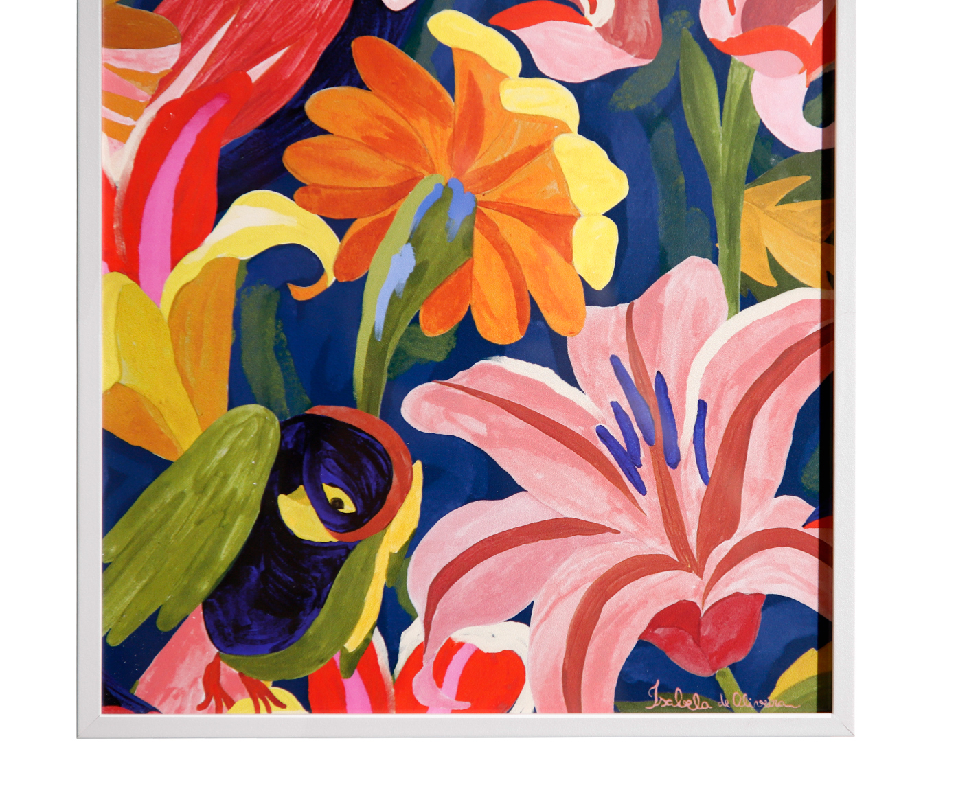 Quadro Decorativo Tucano Floral image number 3