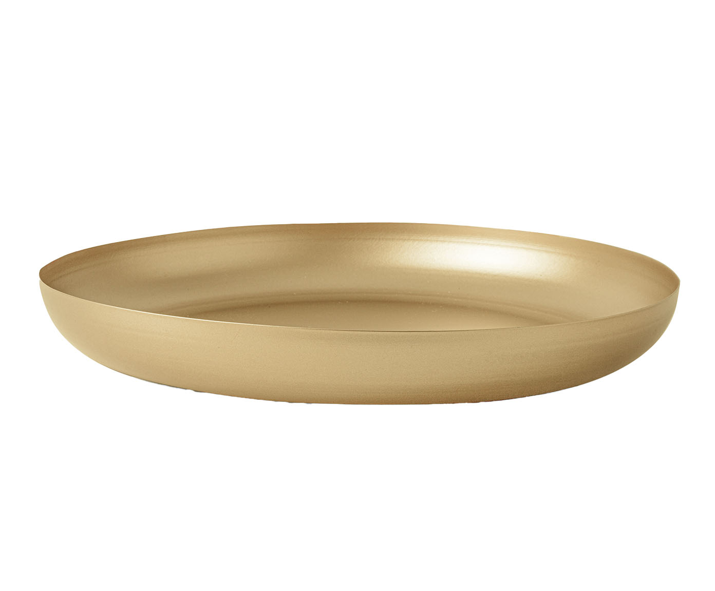 Centro de Mesa sem Suporte em Metal Dourado image number 0