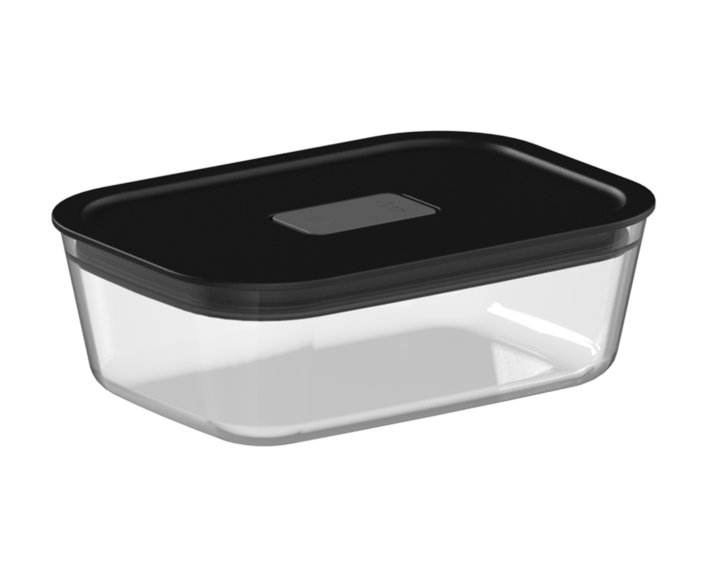 Pote de Vidro Herm&eacute;tico Fresh Lock Preto - image 0
