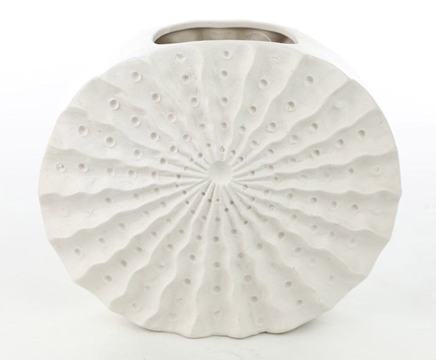 Vaso Decorativo Woof Branco Fosco image number 2