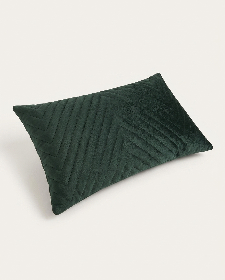 Almofada em Veludo Zig Zag - image 1