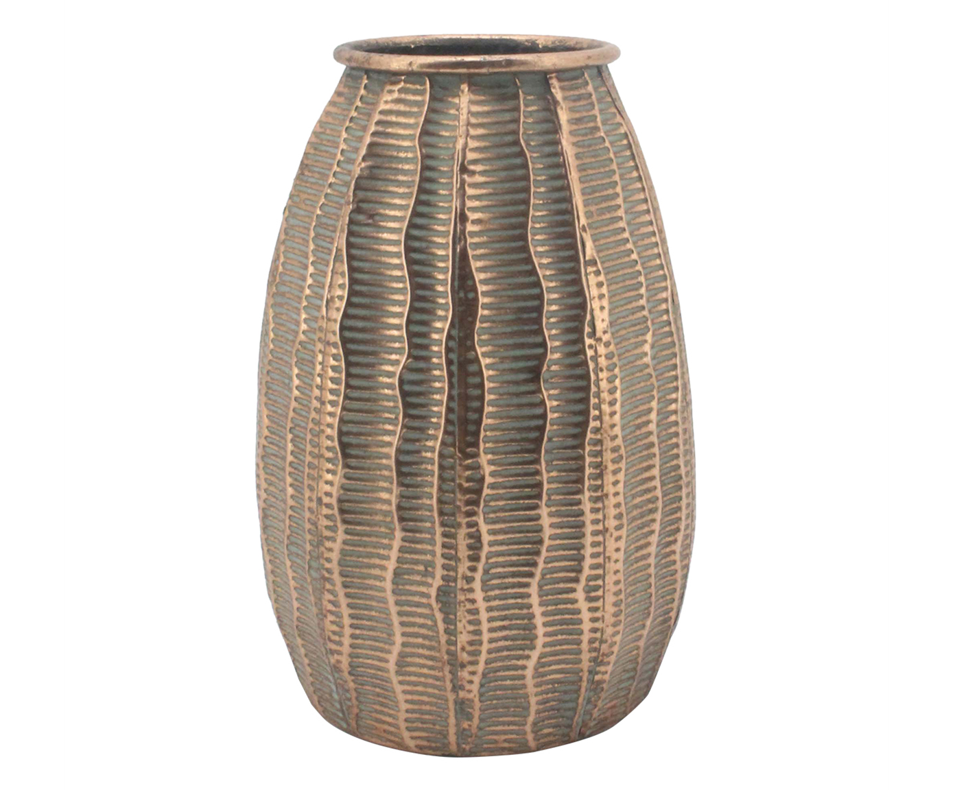 Vaso R&uacute;stico Bronze image number 0