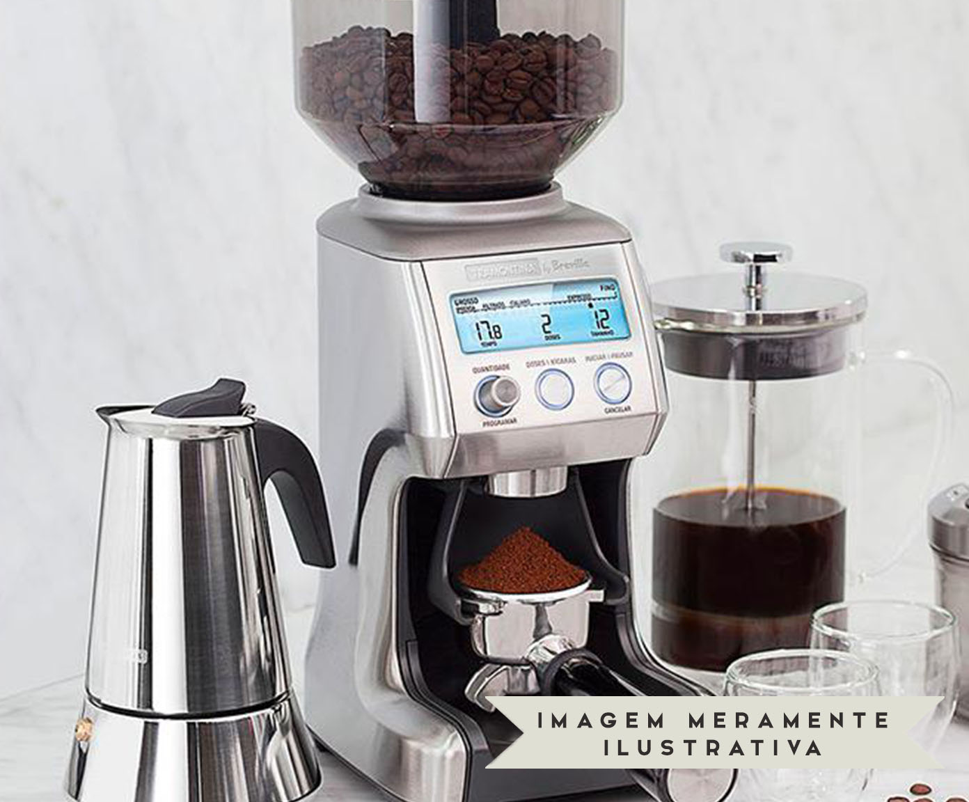 Moedor de Caf&eacute; Express by Breville - Prata image number 6