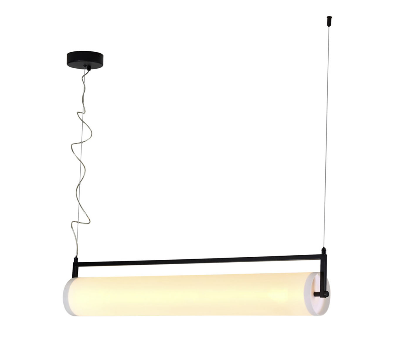 Pendente Barelo Led Branco e Preto Bivolt image number 0
