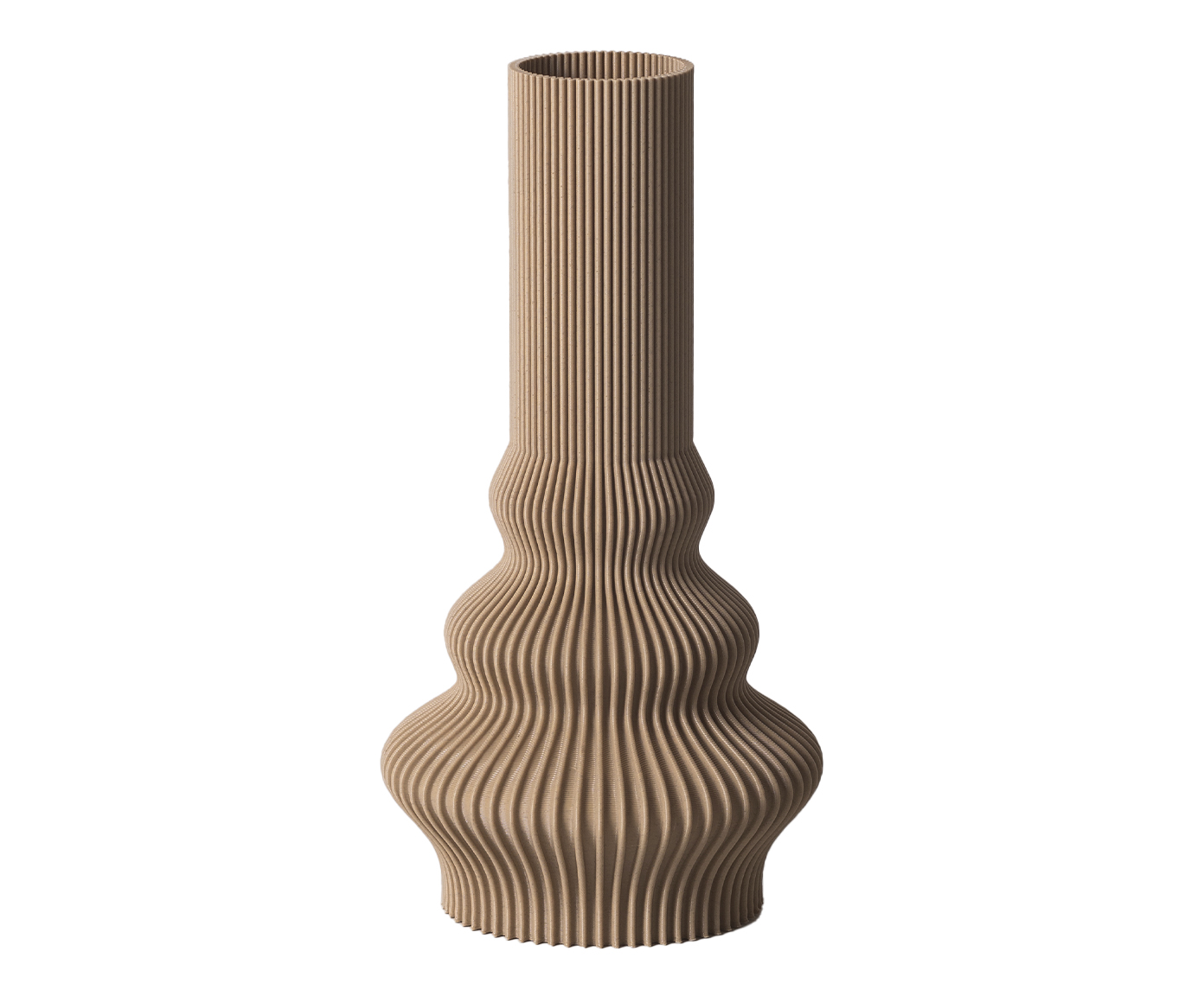 Vaso Tubo Bege - image 0