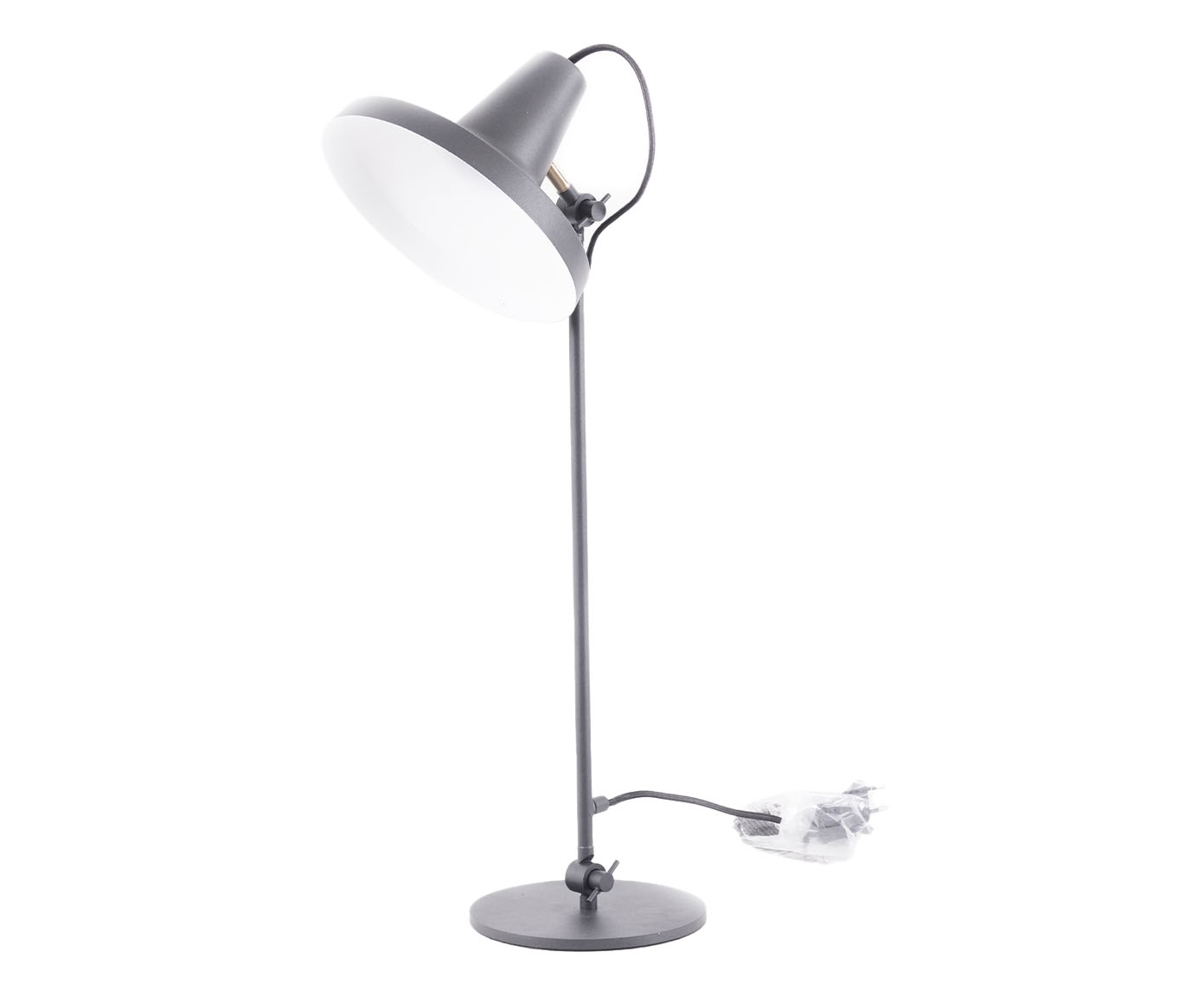 Lumin&aacute;ria de Mesa Noruega Preta - Bivolt - image 0