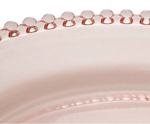 Prato de Sobremesa em Cristal Pearl image number 4