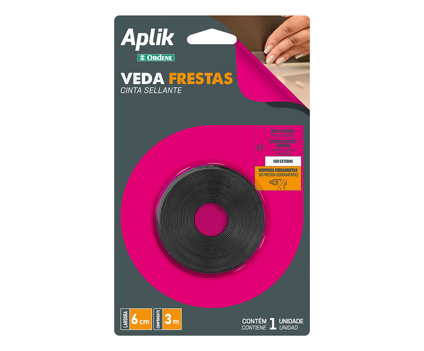 Veda-Frestas Bl&aacute;sio - Preto - image 1