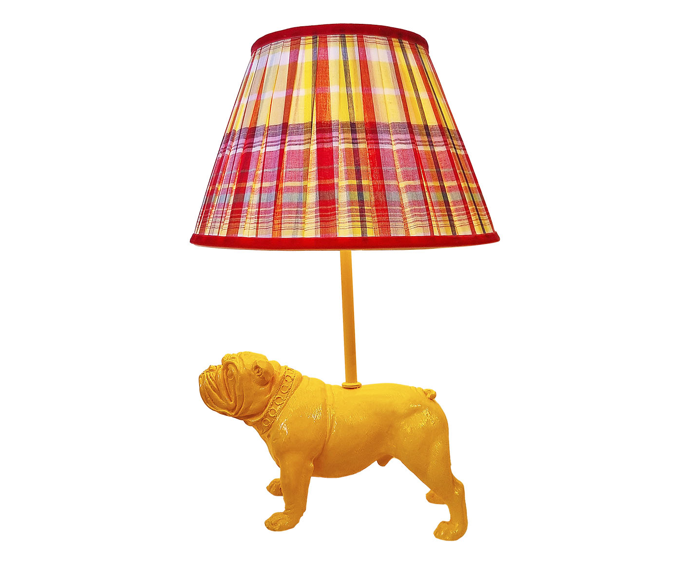 Base Cachorro Bulldog Ingl&ecirc;s Juka Amarelo - image 0