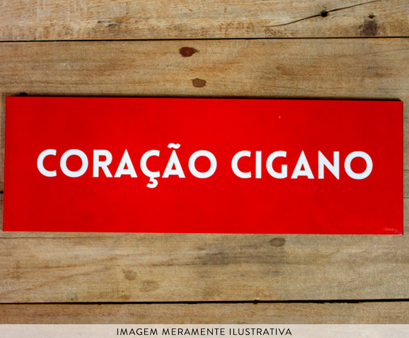 Azulejo Decorativo "Cora&ccedil;&atilde;o Cigano" image number 1