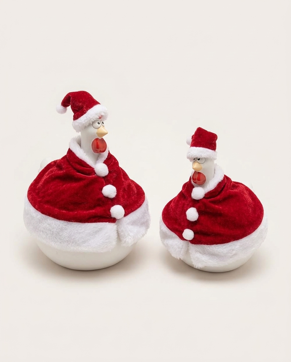 Dupla De Galinhas Natal Branco - image 0