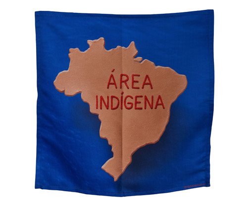Bandeira Decorativa &Aacute;rea Ind&iacute;gena image number 0
