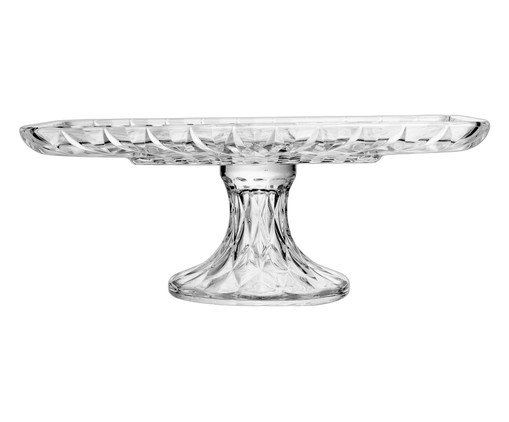 Travessa em Cristal Diamond Transparente image number 1