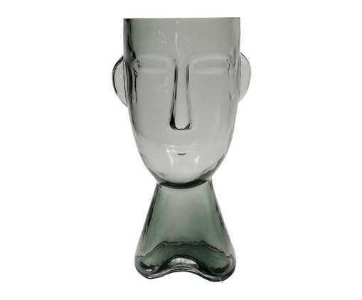 Vaso em Vidro Dom - Fum&ecirc; - image 0