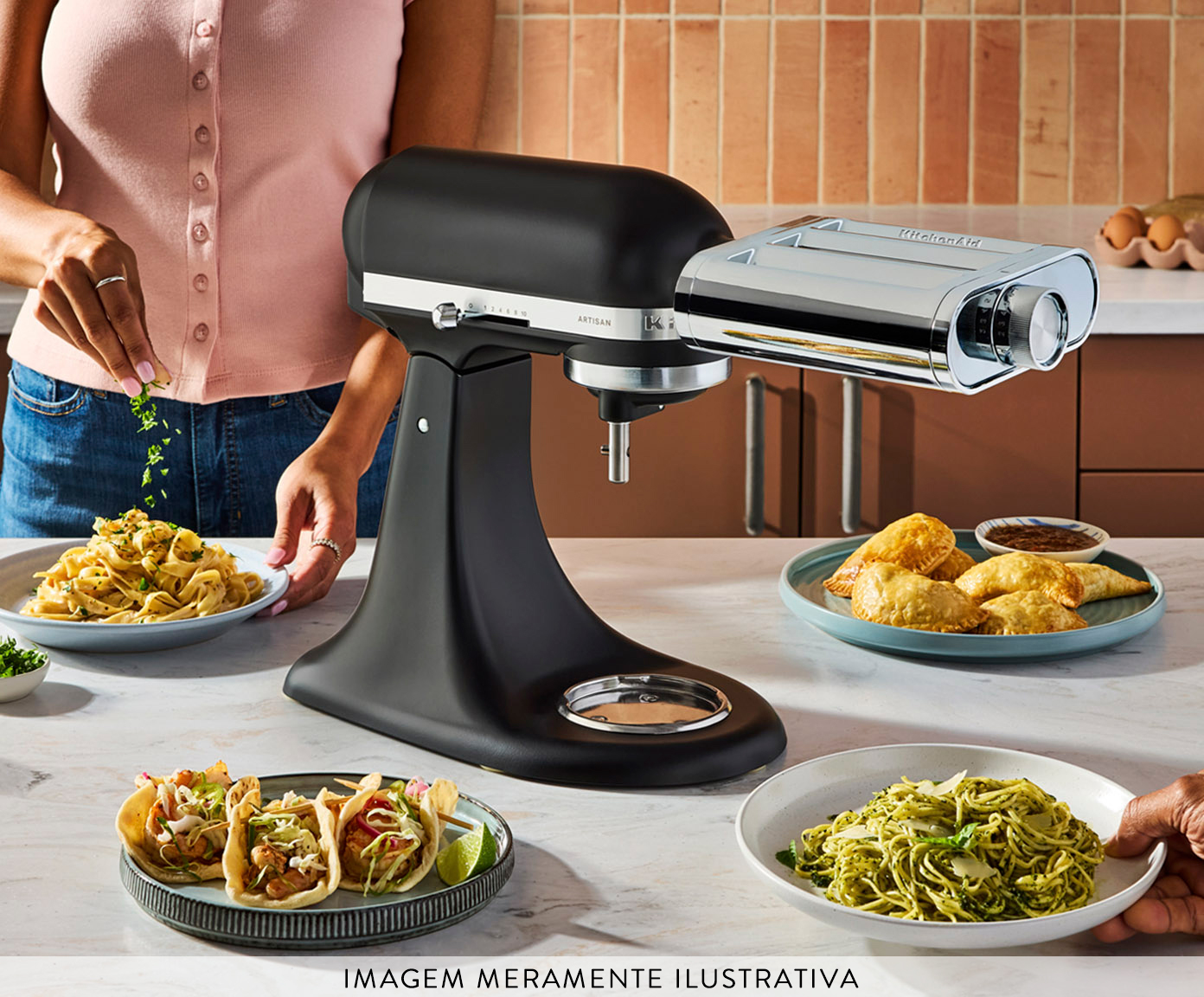 Acess&oacute;rio para Massa 3 em 1 em Metal Kitchenaid image number 5