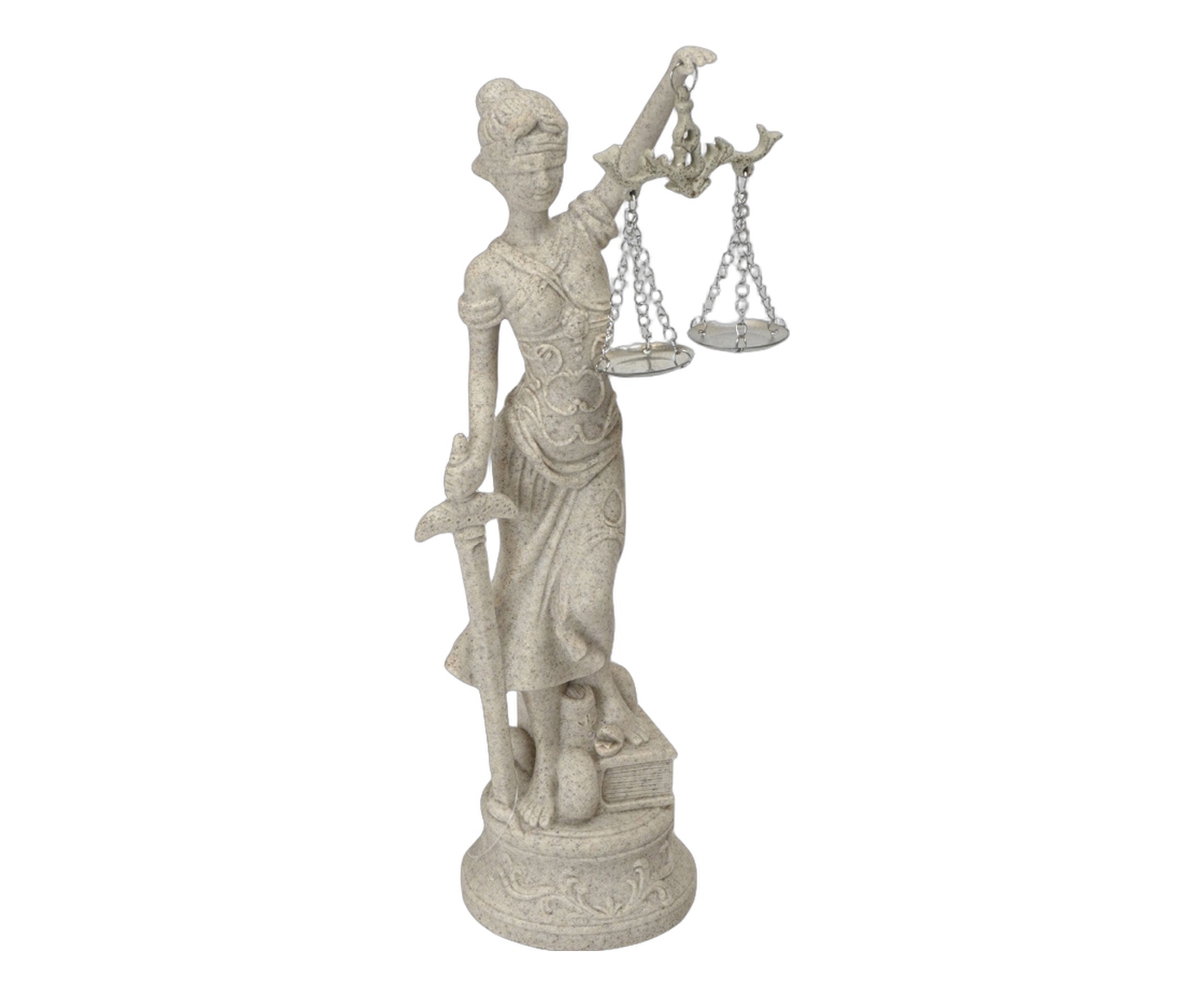 Dama da Justi&ccedil;a Decorativa Justa Areia image number 0