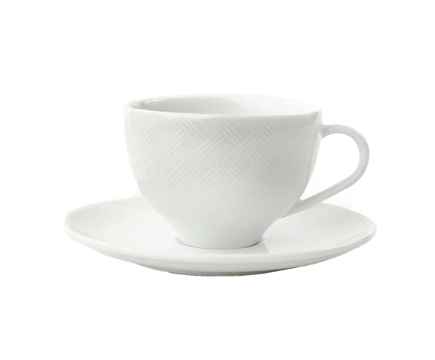 X&iacute;cara Ch&aacute; Santorini em Porcelana Branco - image 0