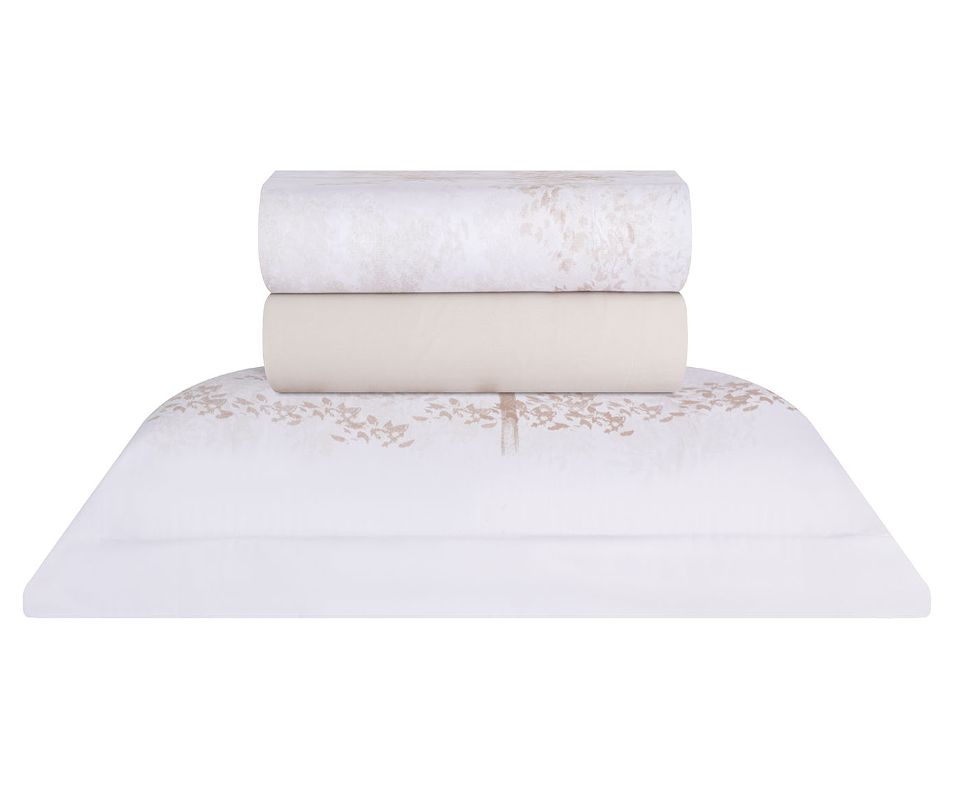 Jogo de Len&ccedil;ol Retrato da Natureza Acetinado - 300 fios image number 0