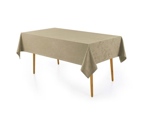 Toalha De Mesa Katherine Oliva Verde Oliva image number 0