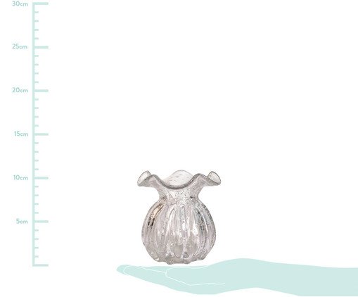 Vaso em Vidro Ross - Transparente image number 1