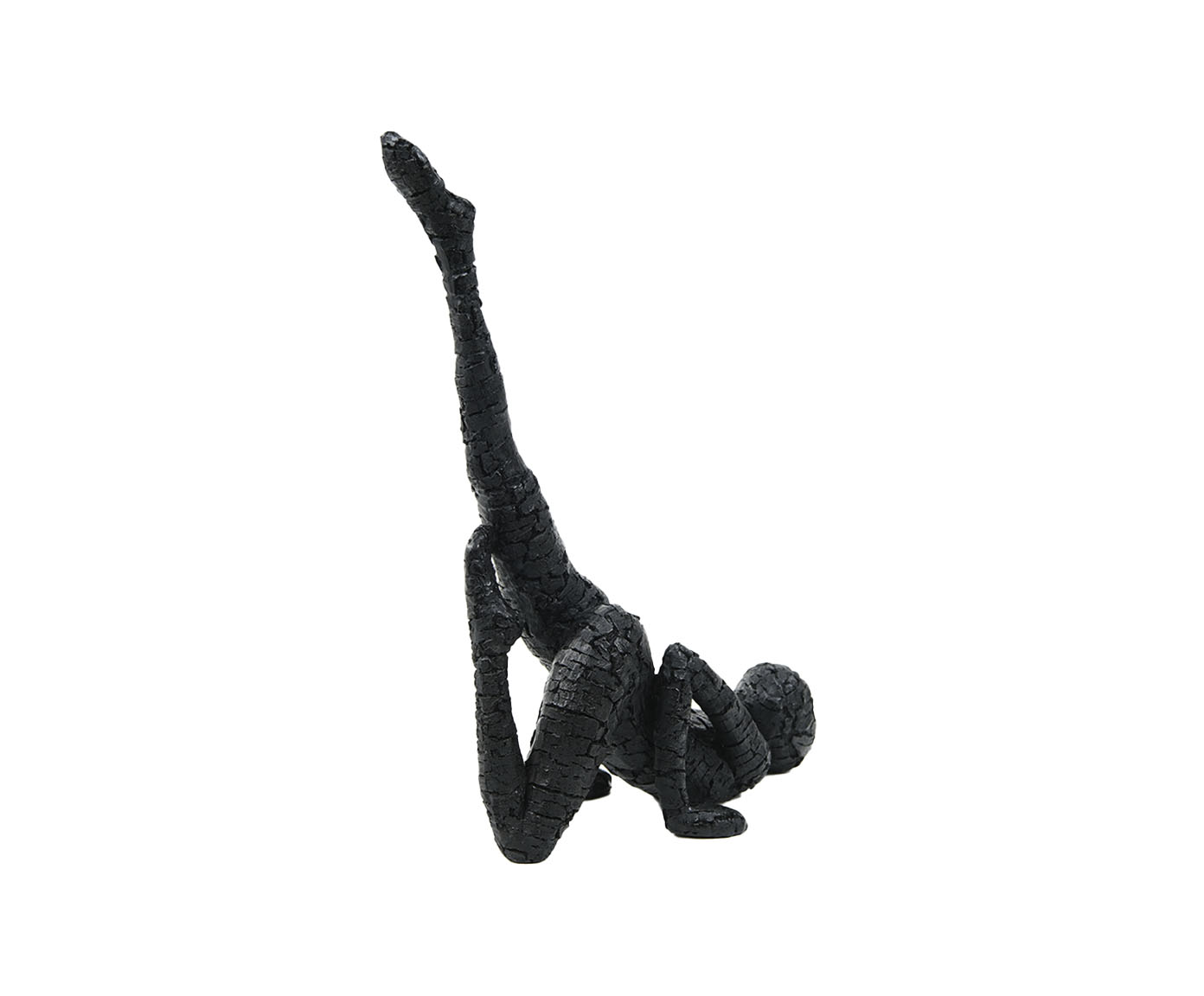 Adorno Yoga em Poliresina Relaxing Preto - image 0