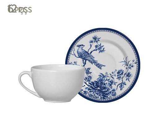 Jogo de X&iacute;caras de Ch&aacute; com Pires Windsor image number 0