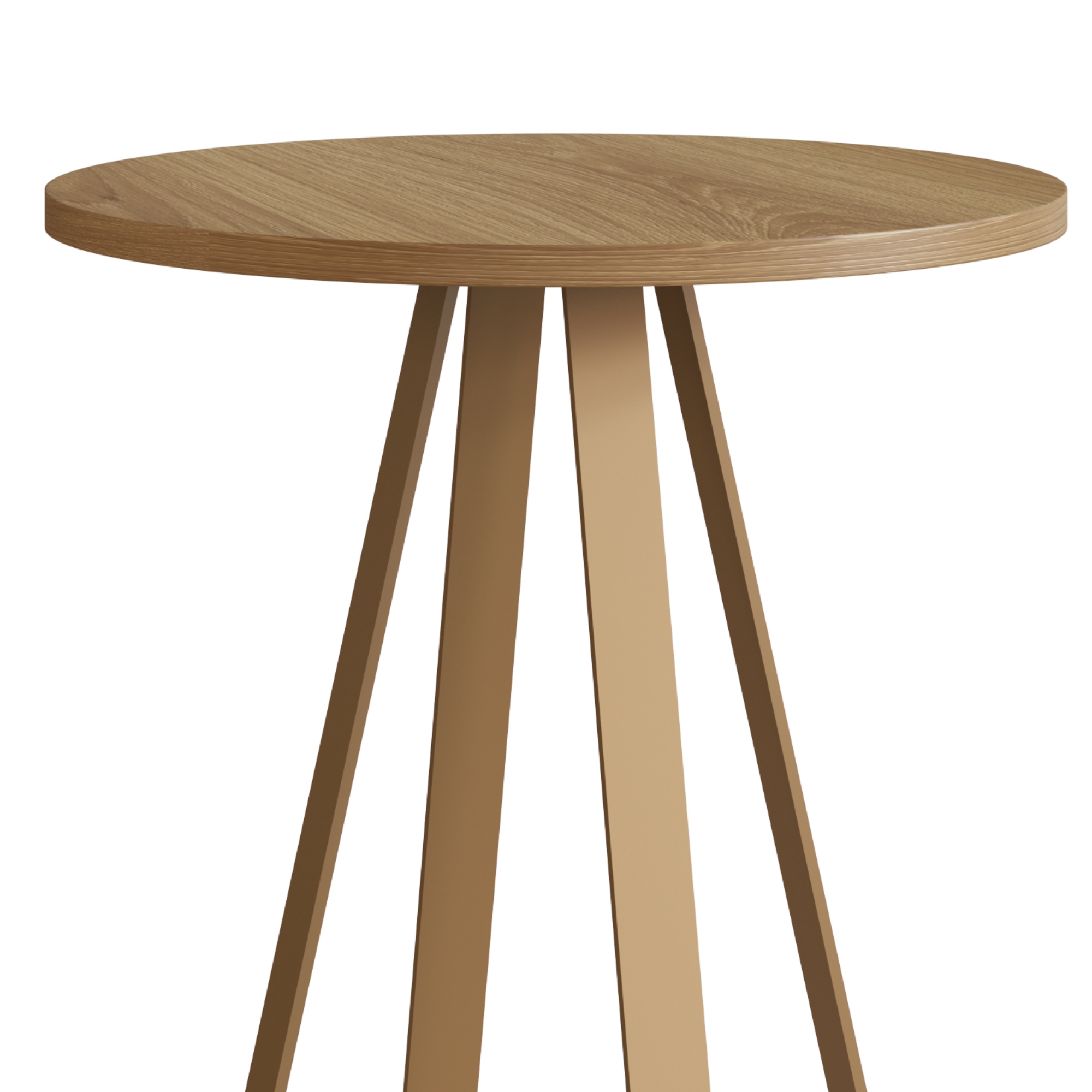 Mesa Lateral Ollier Dourada image number 2
