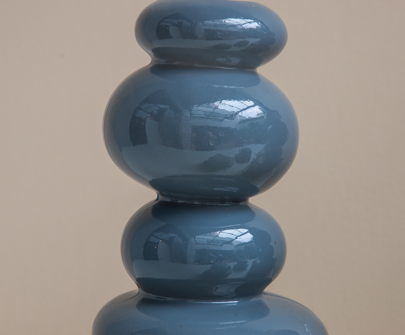 Vaso Decorativo Entasser Cinza - image 1